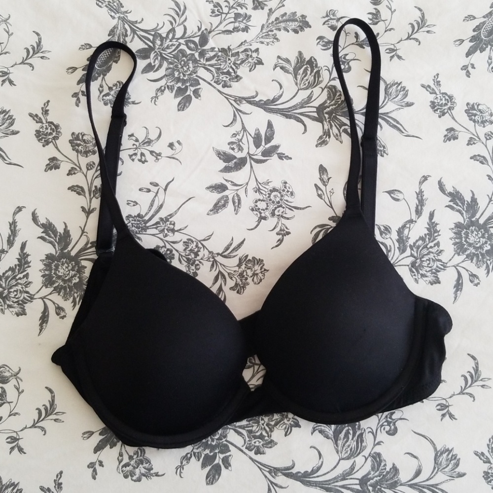 Victoria secret PINK black push up bra
